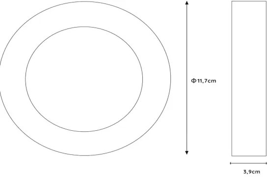 Lucide 28116/11/31 - LED Plafonieră dimmabilă BRICE LED/8W/230V IP44