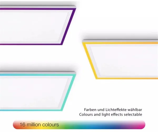 Panou LED RGB dimabil Telefunken 321706TF LED/24W/230V 3000-6500K + telecomandă