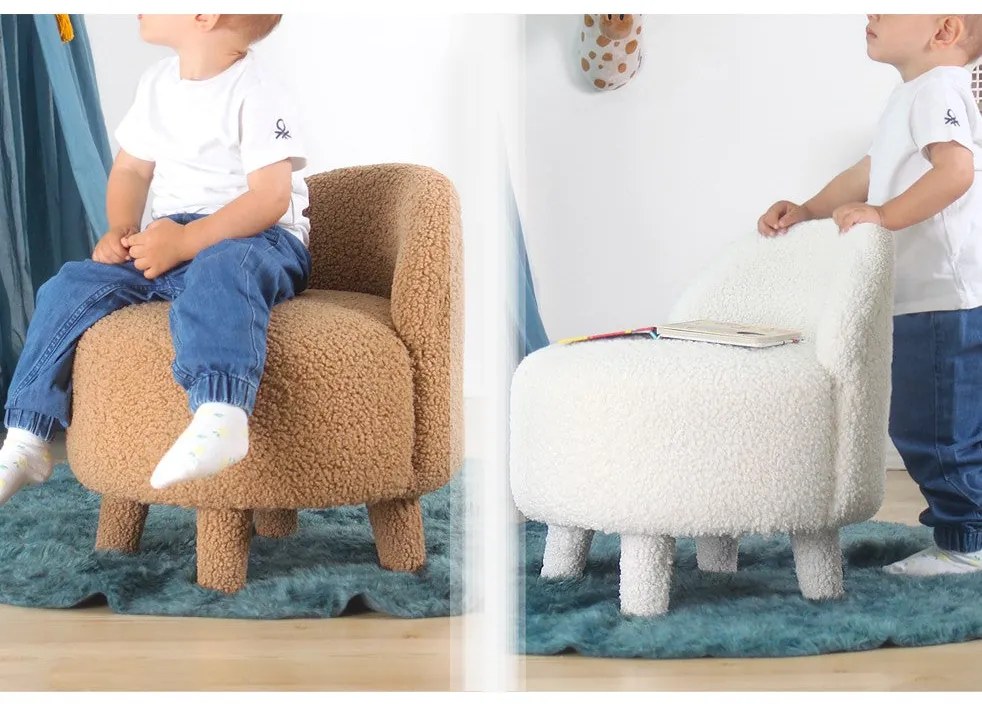 Taburet tapițat Moouv 3343 - Powder