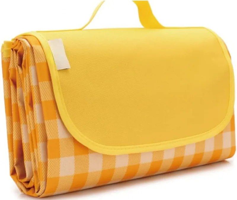 Saltea de plaja pliabila pentru picnic PIKNIX 145x200 cm - mai multe culori Culoare: Albastru