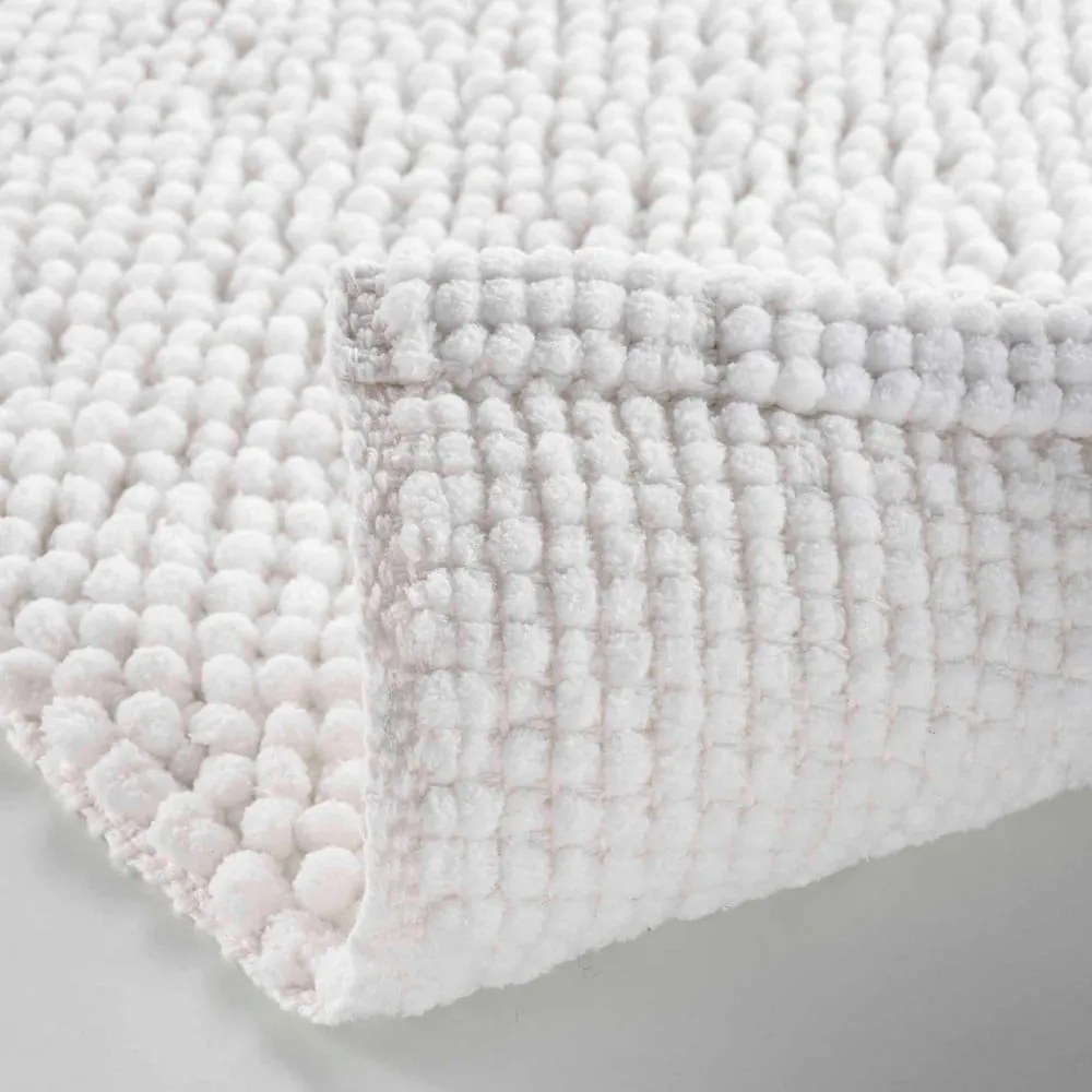 Covoraș de baie alb 50x80 cm Yanis – douceur d'intérieur