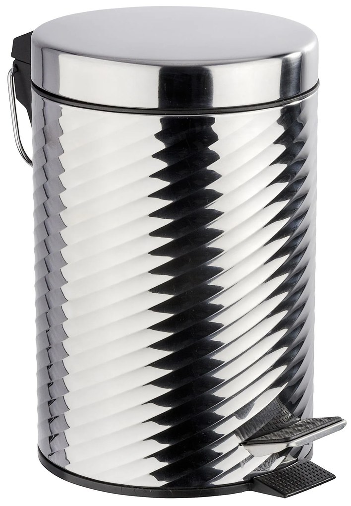 Coș de baie SPIRO, Inox, 3 litri