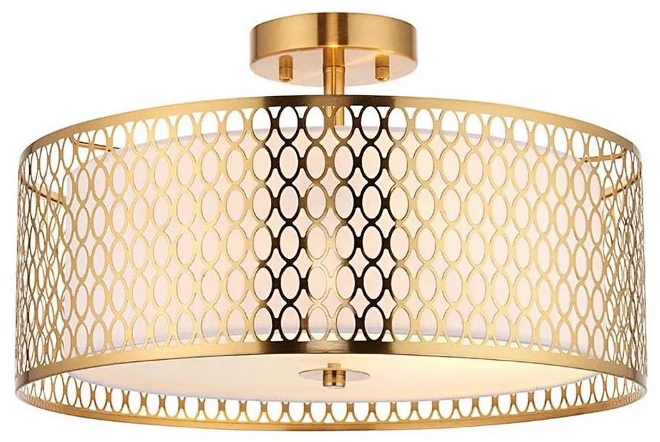 Lustră aplicată Endon 101568 CORDERO 3xE27/10W/230V auriu