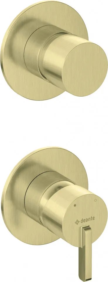 SILIA Baterie de duș incastrat BQS_R44P Finisaj: auriu periat