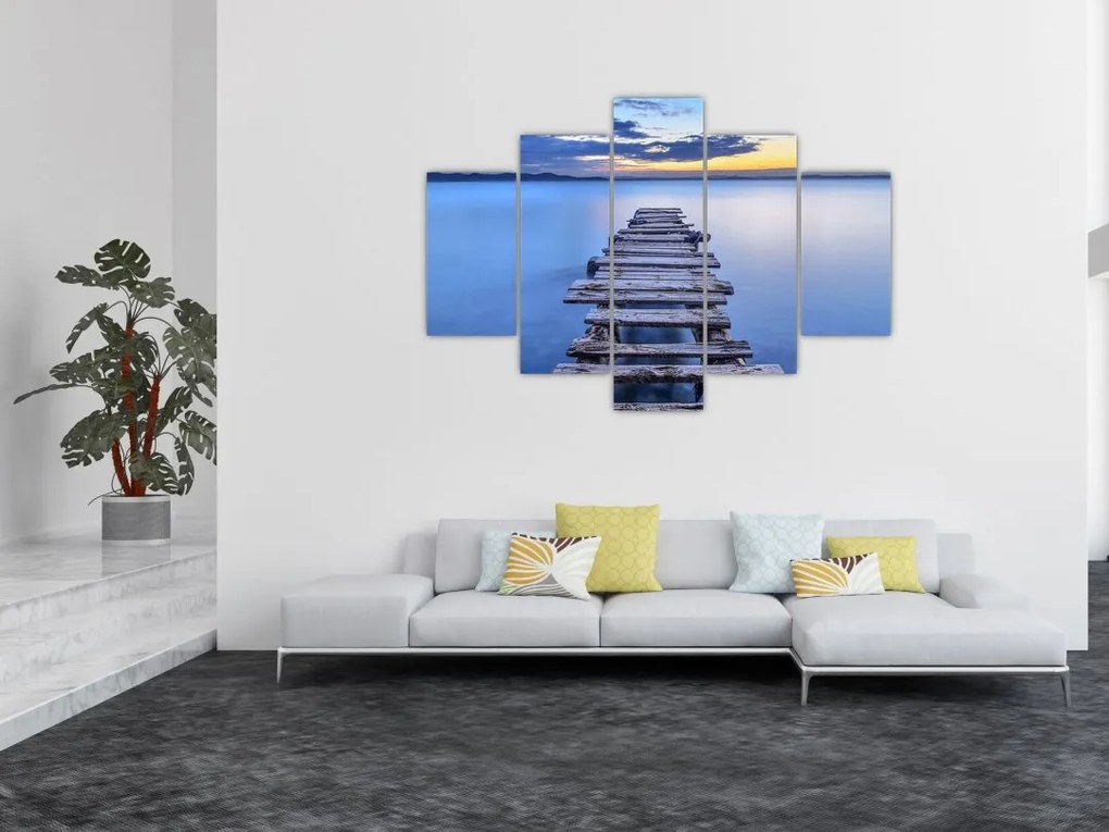 Tablou - Ponton, Zadar, Croația (150x105 cm)