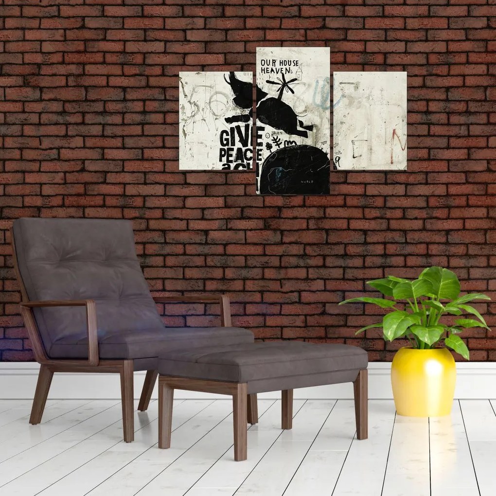 Tablou - Elefant deasupra solului (90x60 cm)