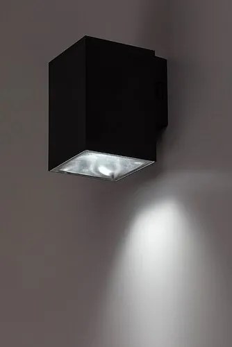 Aplica LED iluminat exterior ambiental, Protectie IP65 Urfa I negru