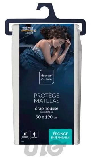 Protecție pentru saltea 90x190 cm Ponny – douceur d'intérieur