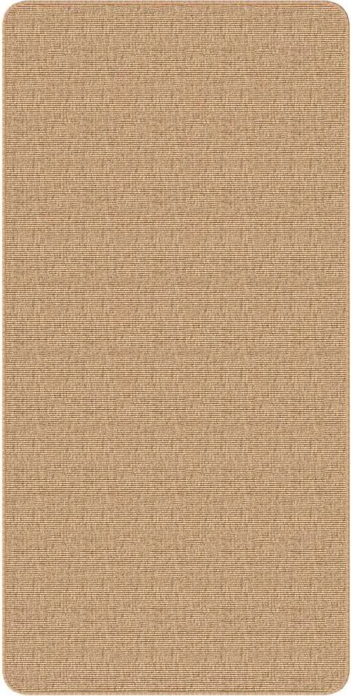vidaXL Covor de iută cu spate din latex, 80 x 160 cm, natural