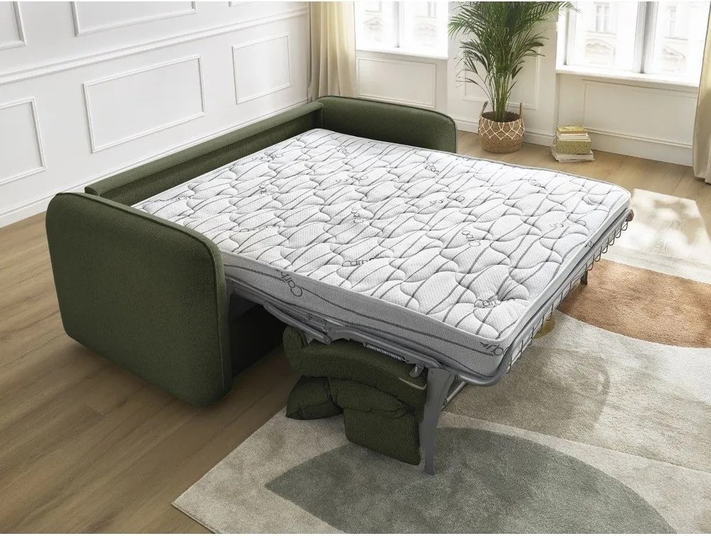 Canapea verde 236 cm Achille – Bobochic Paris