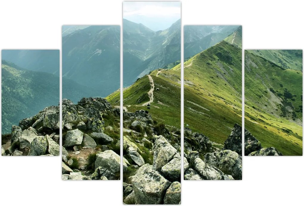 Tablou - Peisaj montan (150x105 cm)