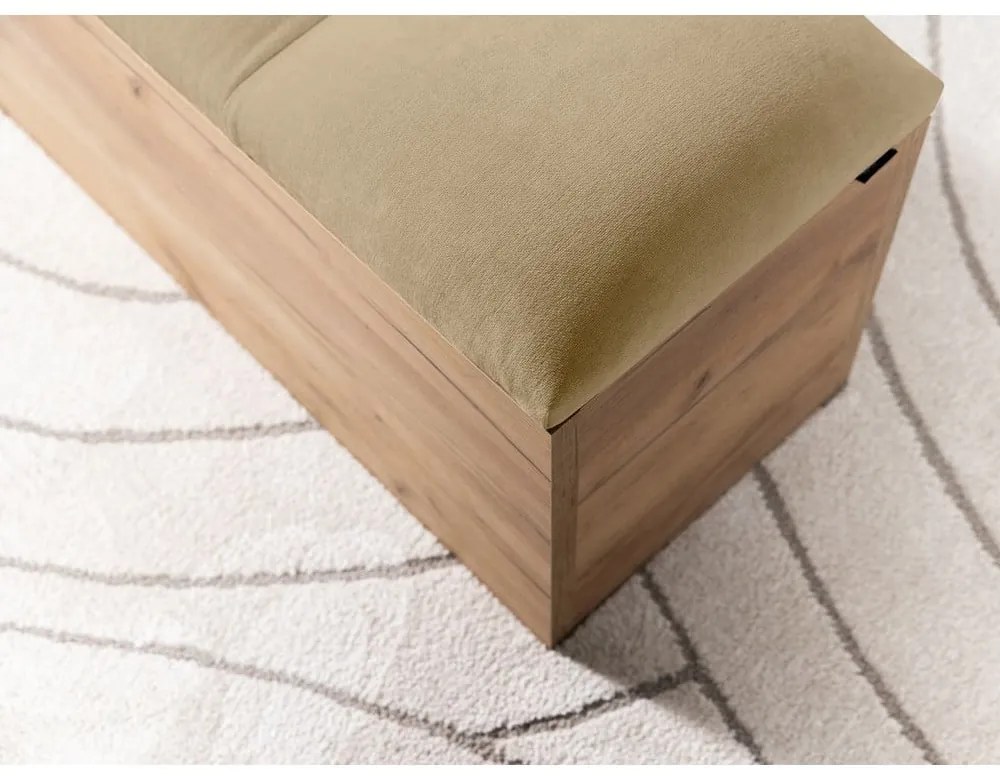 Bancă bej/în culoare naturală Kumo – Bobochic Paris