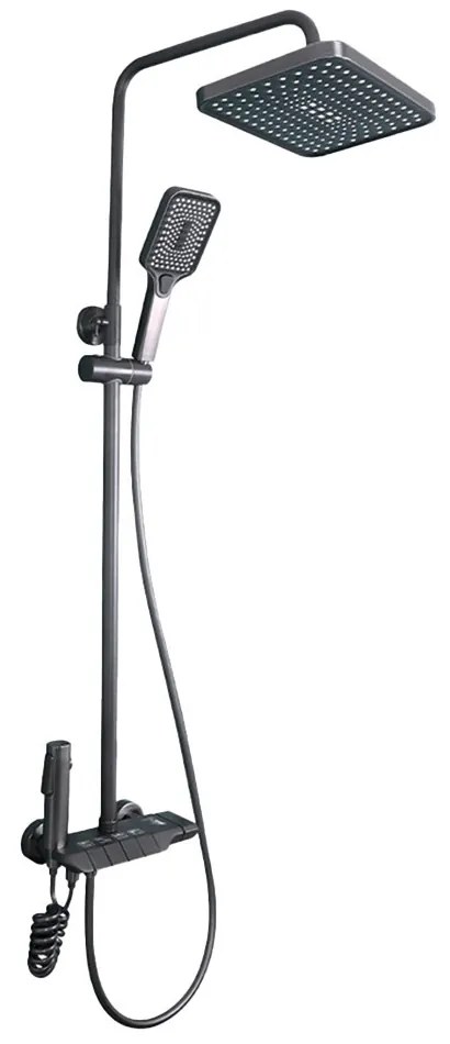 Set de duș multifuncțional Eliz grafit