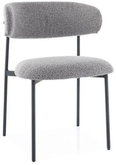 Scaun Elton gri/negru Tap.232