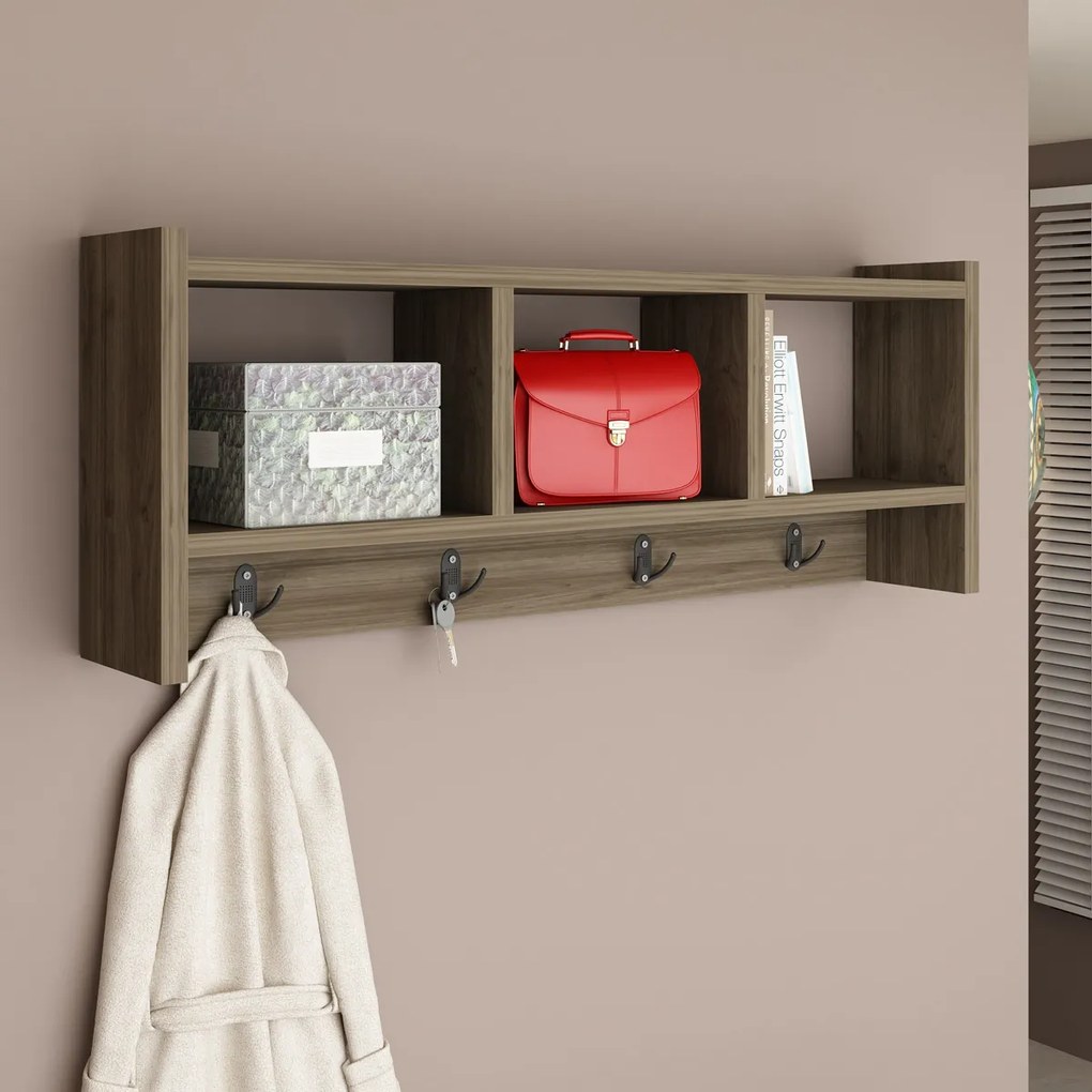 Suport de perete Midnight Walnut