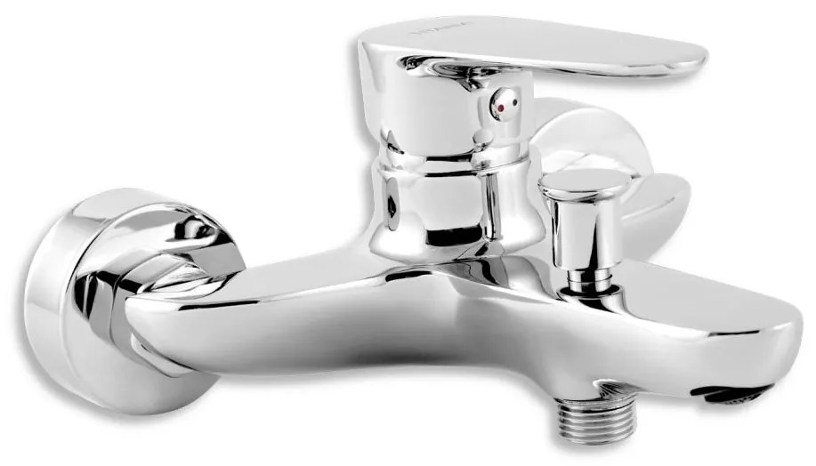 Novaservis - Baterie pentru cadă TITANIA SMART, crom lucios