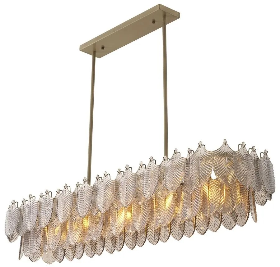 Lustra suspendata design LUX Verbier Rectangular, alama periata 115711 HZ