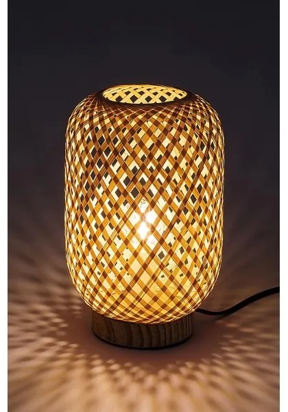 Lampă de masă ALINAFE 1xE14/25W/230V ratan Rabalux 74016