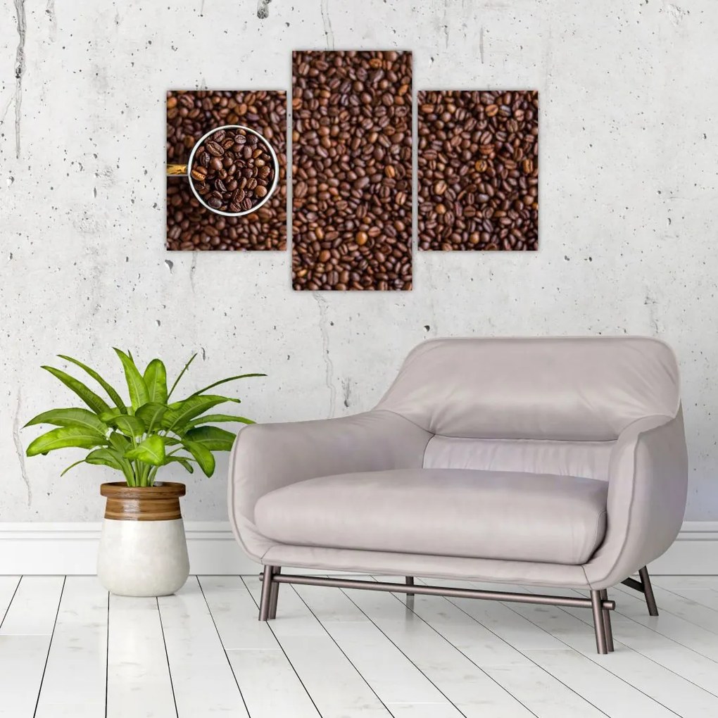 Tablou - boabe de cafea (90x60 cm)