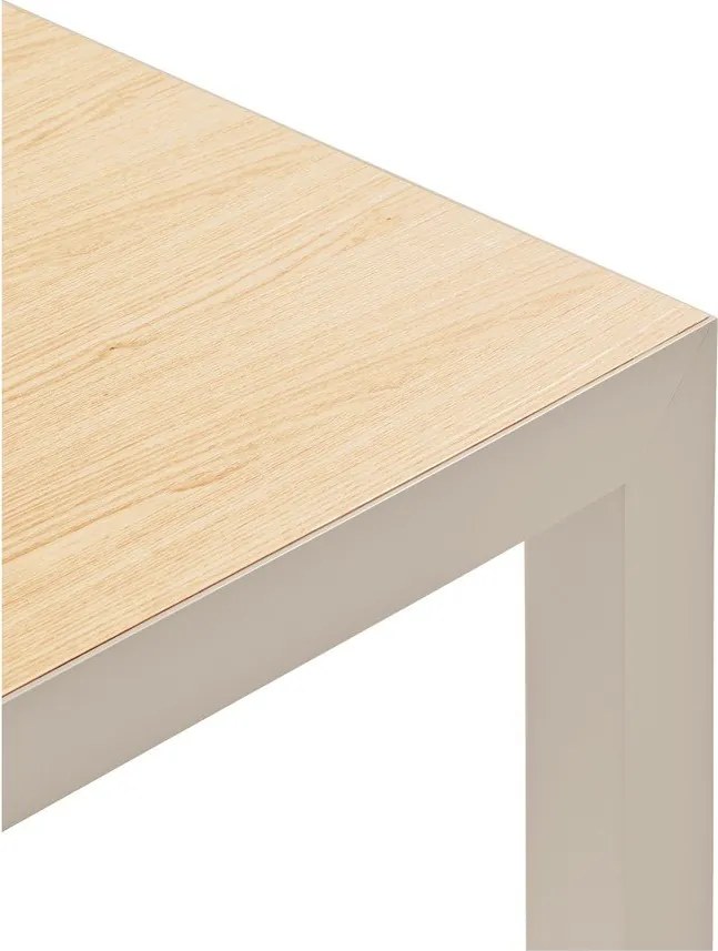 Masă de dining cu blat din lemn de stejar 75x180 cm Alma – Teulat