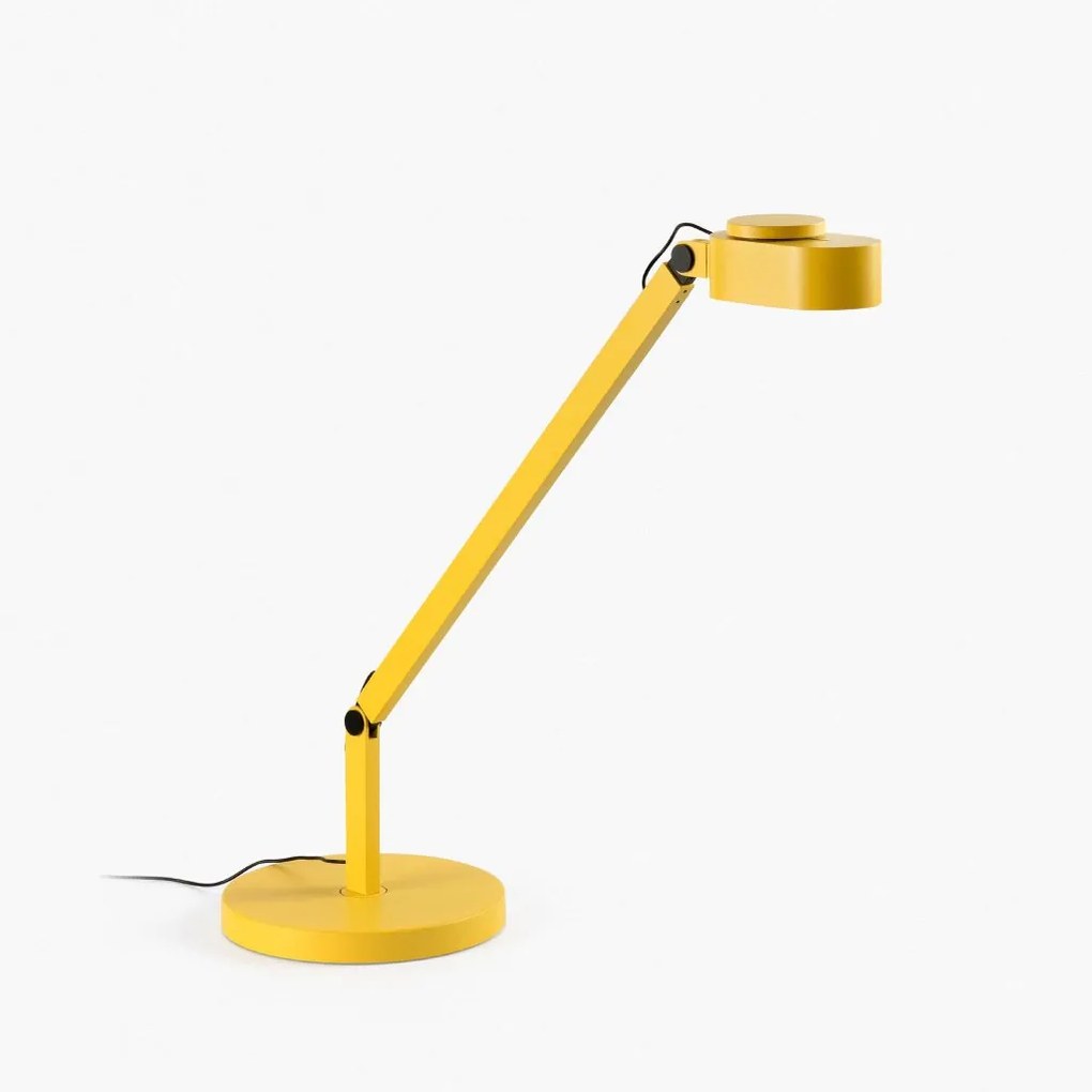 Veioza LED dimabila / Lampa de birou design ultra-modern INVITING galbena