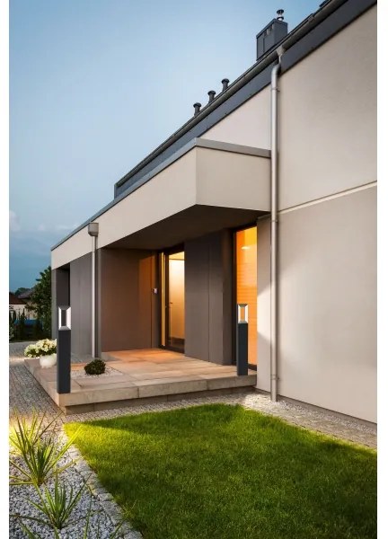 Lampă LED de exterior RIFORANO 2xLED/5W/230V IP44 77 cm Eglo 98728