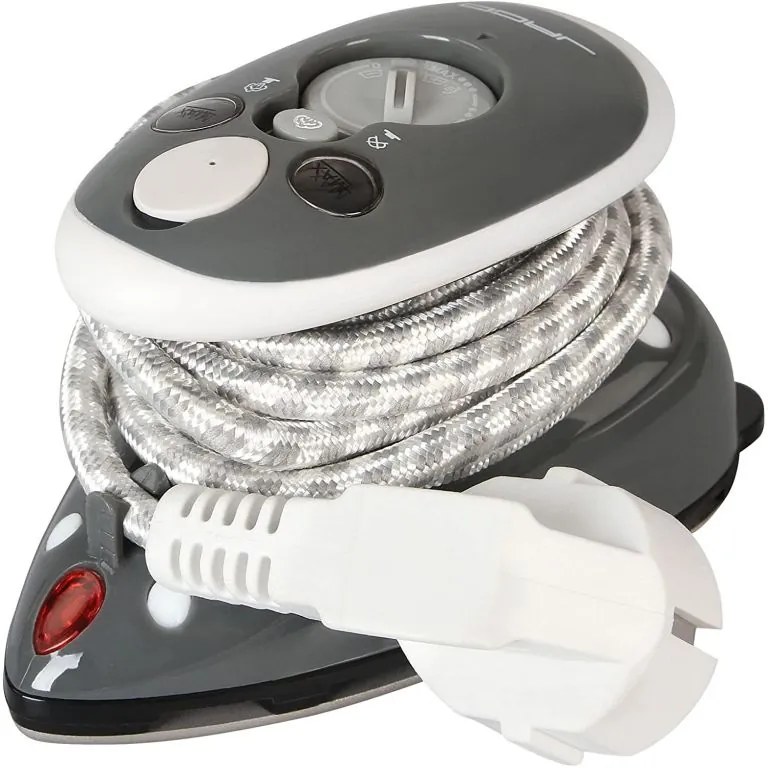 JAGO Fier de călcat cu abur de călătorie, gri, 260 - 420 W