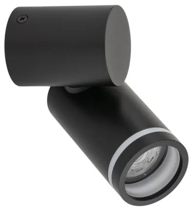 Spot de perete JET SET 1xGU10/10W/230V negru