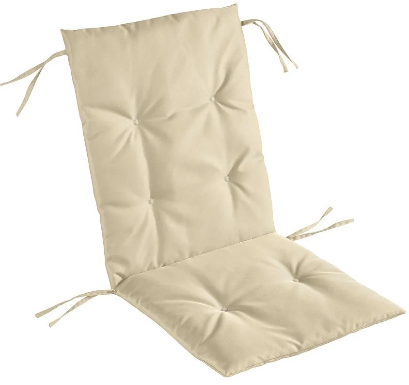Perna scaun cu spatar Alcam, Midsummer, 105x48x3 cm, bej
