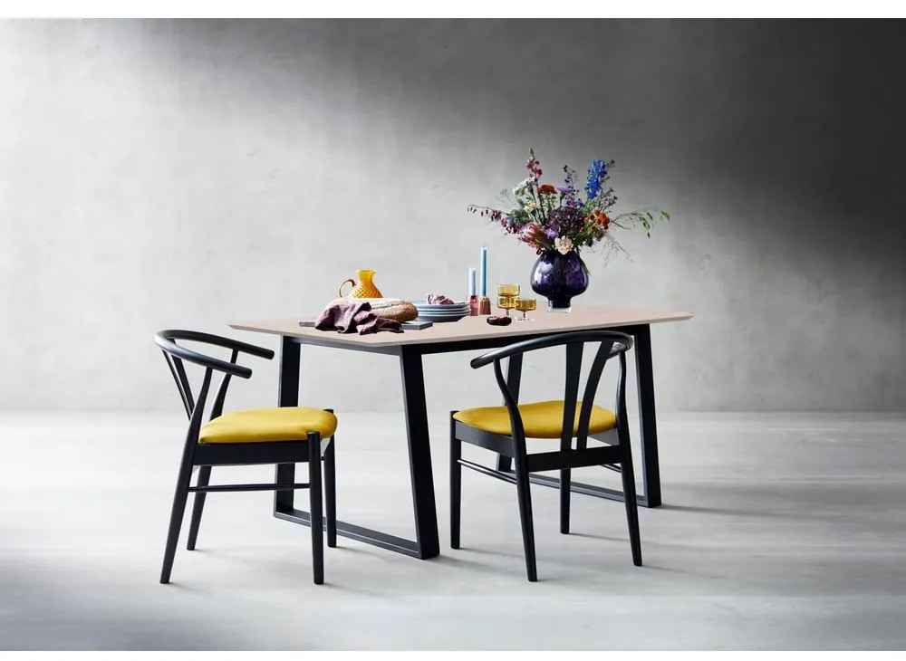 Masă de dining extensibilă cu blat suplimentar 90x165 cm Meza – Hammel Furniture