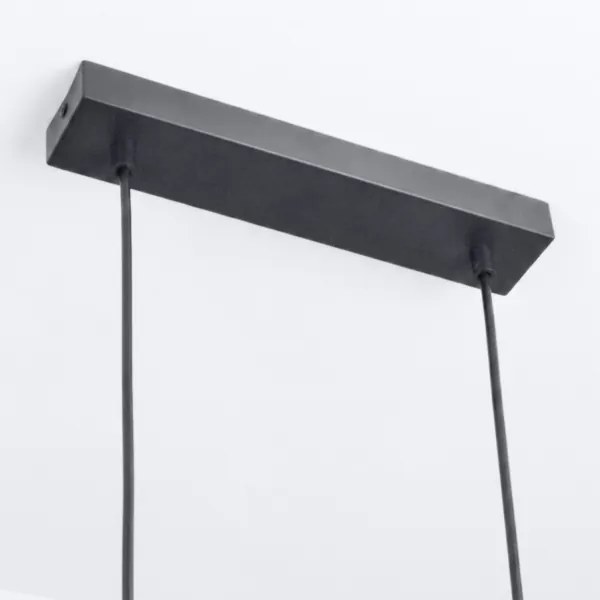 Brilagi - Lustră suspendată pe cablu SELE 6xGU10/30W/230V neagră