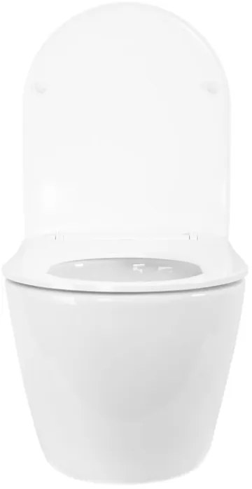 Vas WC suspendat Rea Carlo Mini Tornado NF alb