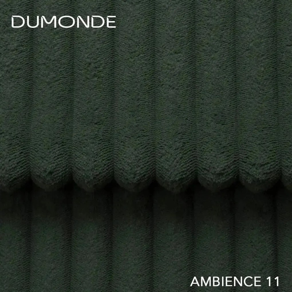 Colțar extensibil dumonde cu ladă de depozitare si sezut confortabil din spuma high-density, Loana Ambience Green II 270x185 cm