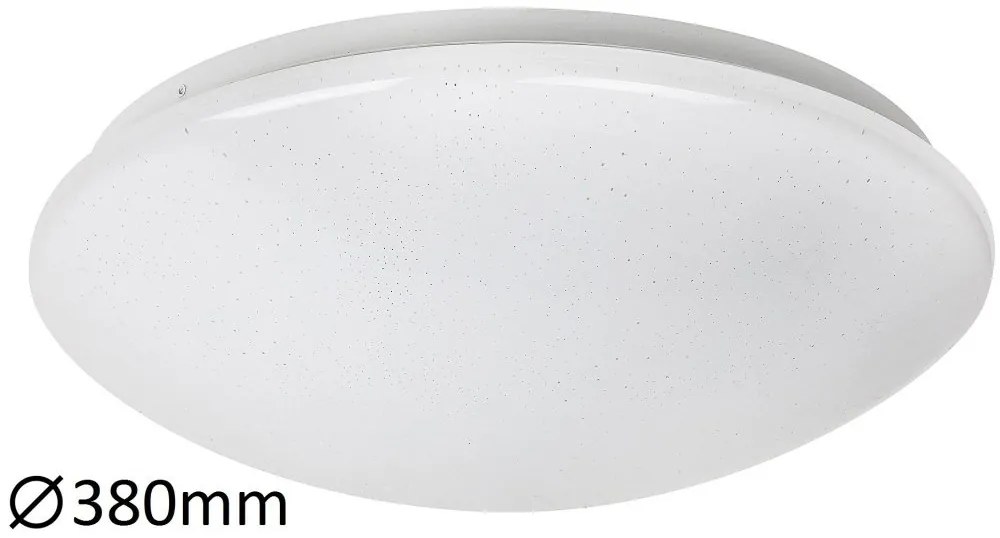 Plafoniera LED design modern Lucas alb 38cm