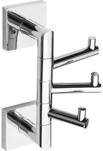 SAPHO XQ204 X-Square triplu pivotant, cromatat