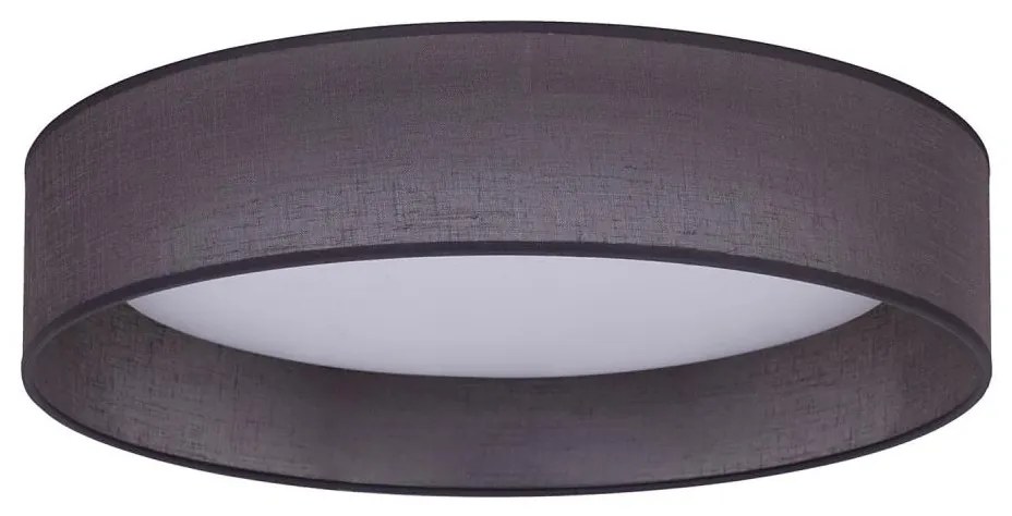 Plafonieră LED Duolla ROLLER LED/24W/230V d. 45 cm antracit