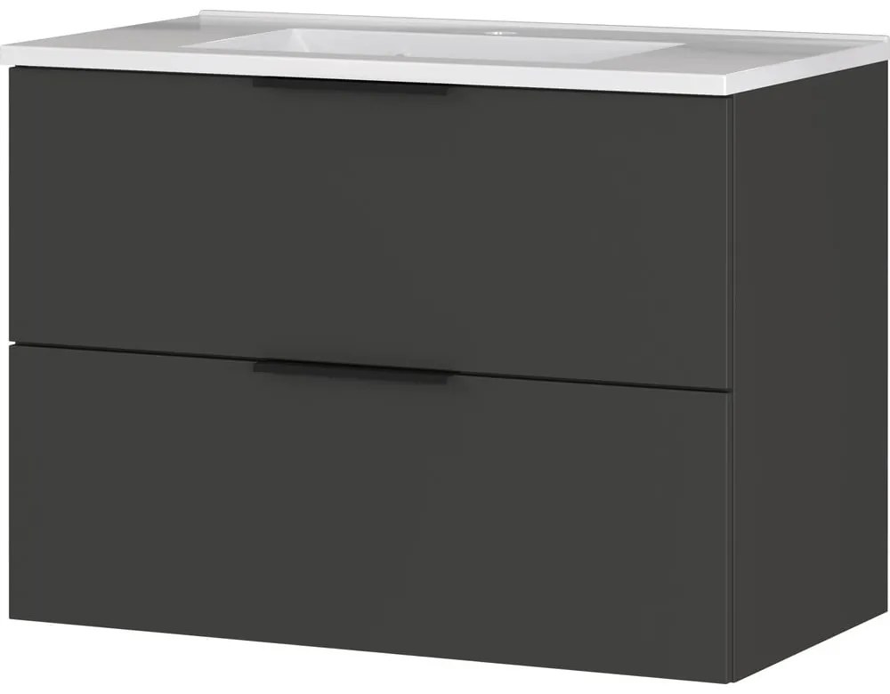 Set mobilă de baie gri antracit Crandon – Germania