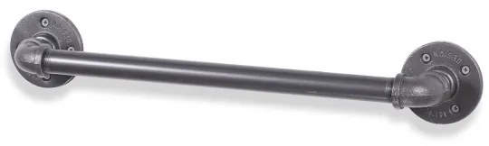 Suport de prosoape BORURAF 7x47 cm gri