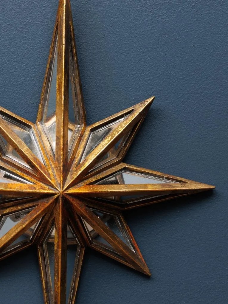 Oglinda de perete decorativa, din rasina, Constellation