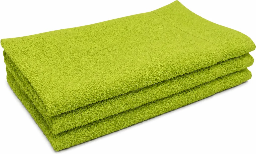 Prosop de maini Classic mic 30x50 cm verde, 100% bumbac