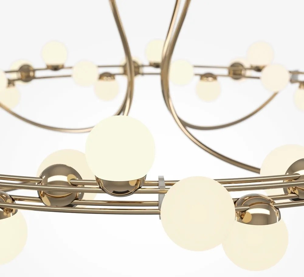Lustra LED aplicata design modern decorativ Tessara 80cm