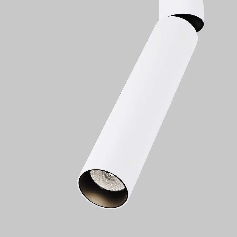 Spot LED, accesoriu pentru sinele monofazate Unity, Dual alb