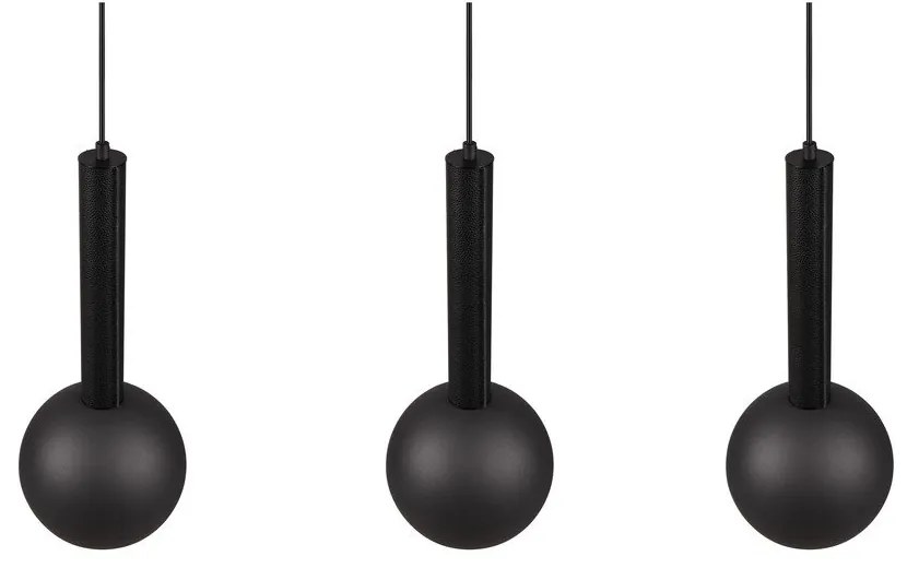 Lustră neagră Ciliana – CINQUE