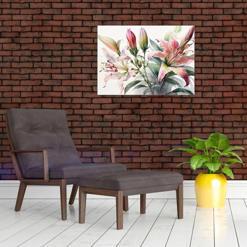 Tablou - Crinii, ilustrații (70x50 cm)