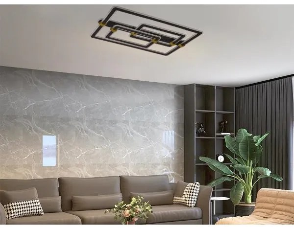 Plafonieră LED dimabilă, 280W, 230V, 3000–6500K, cu telecomandă