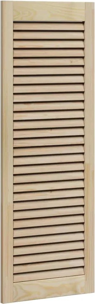 vidaXL Ușă de Dulap natural 110 x 2,1 x 39,5 cm Lemn de pin masiv