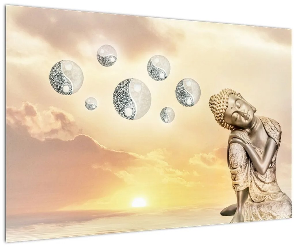 Tablou - Timp pentru meditații (90x60 cm)