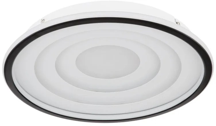 Plafoniera LED design modern Foppa alb, negru