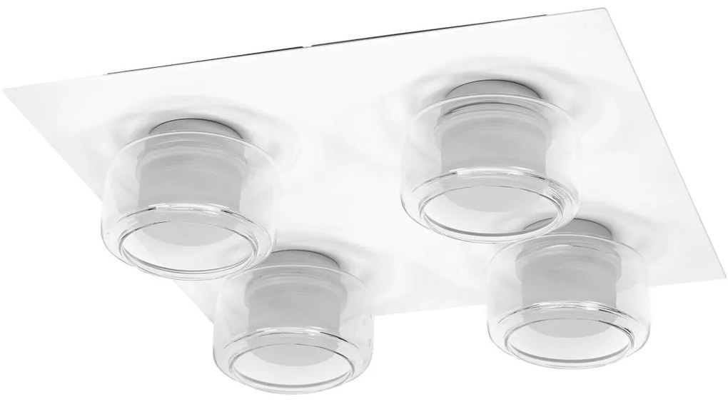 Plafonieră LED pentru baie Ledvance ORBIS FLAME 4xLED/5,5W/230V IP44 alb