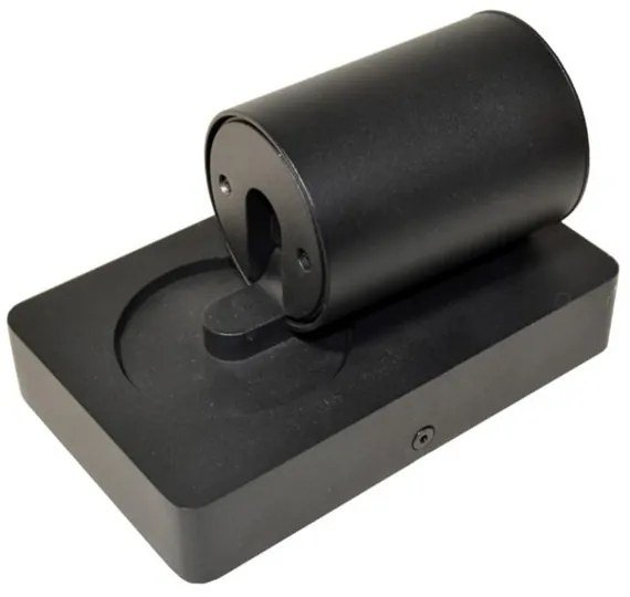 Spot de perete TAFT 1xGU10/30W/230V USB negru